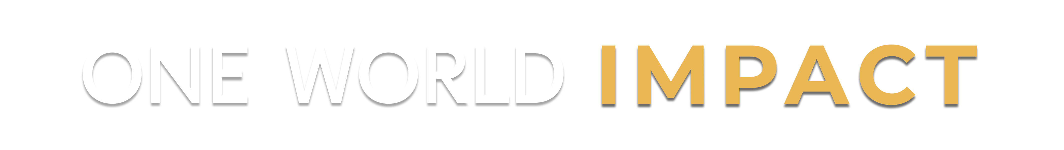 One World Impact wordmark